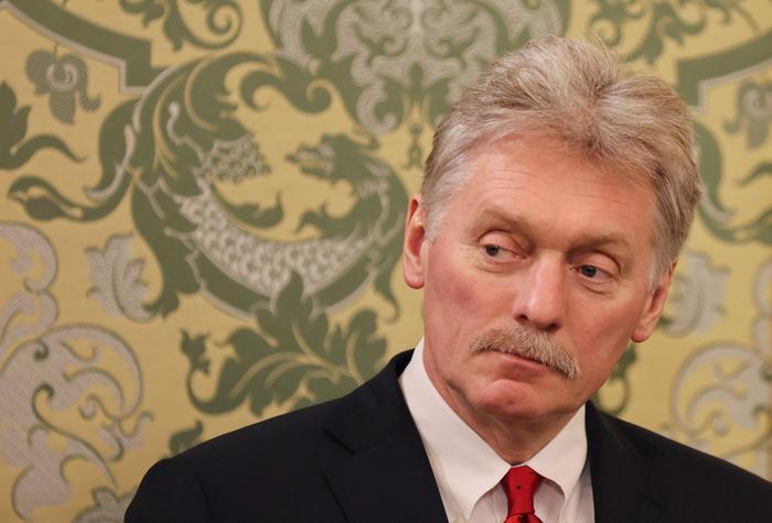 Le porte-parole du Kremlin, Dmitri Peskov, à Moscou le 17 mars 2025.