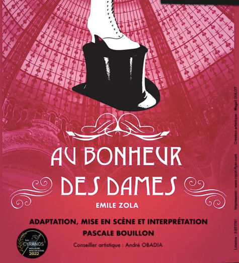 L'adaptation du classique d'Emile Zola, "Au Bonheur des Dames", est à découvrir au Studio Hébertot. 