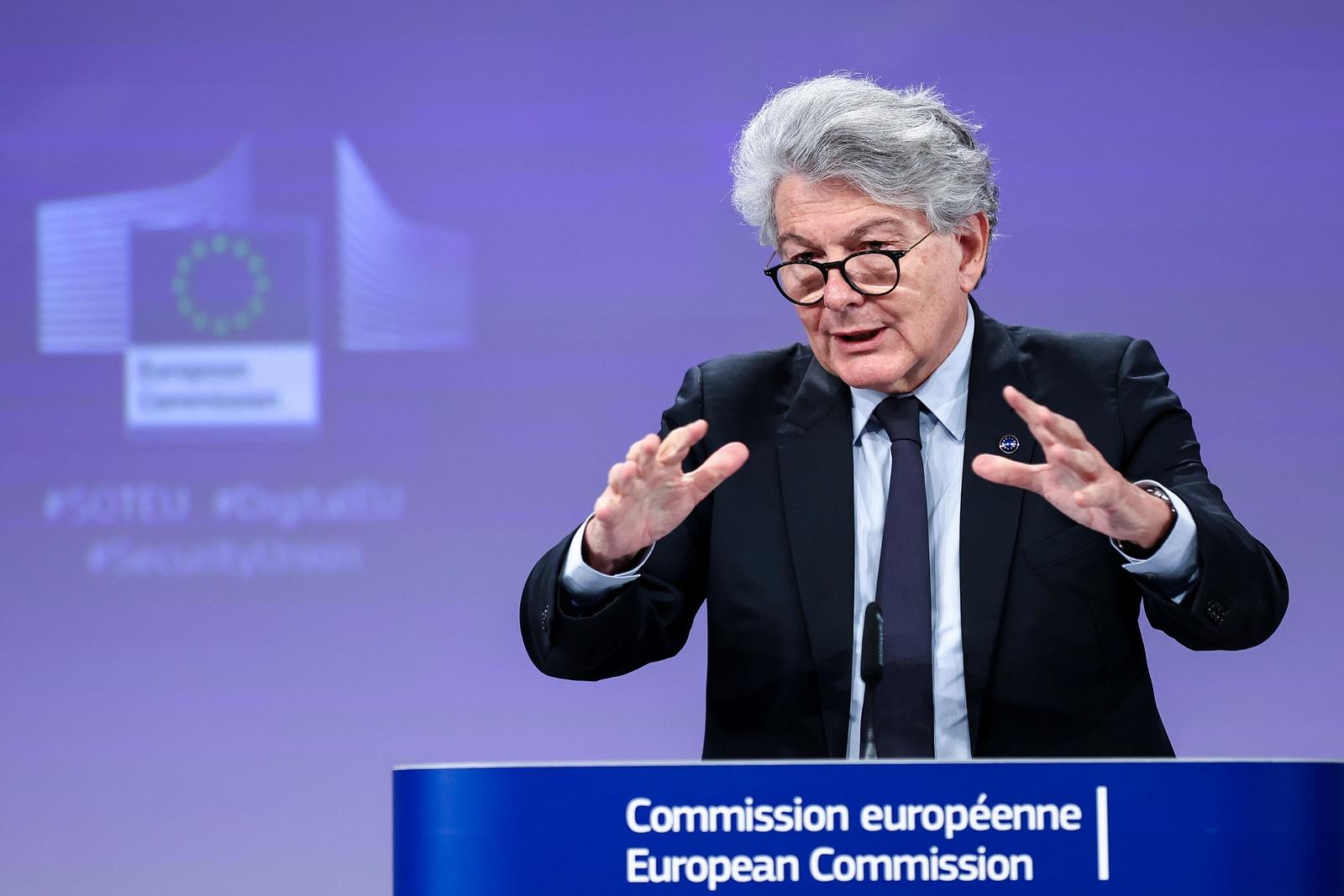 Thierry Breton AFP