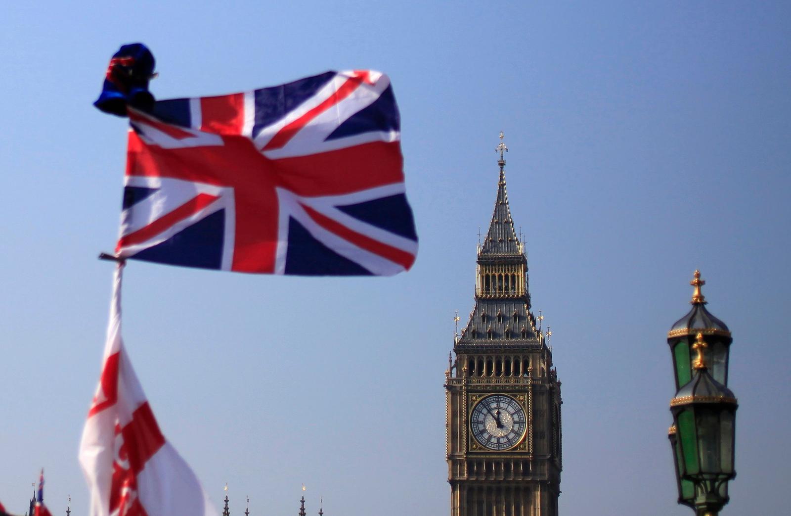 Drapeau anglais. (Image d'illustration)