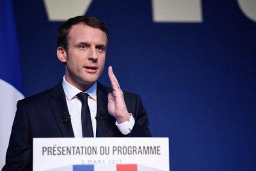 Emmanuel Macron 2017 - AFP