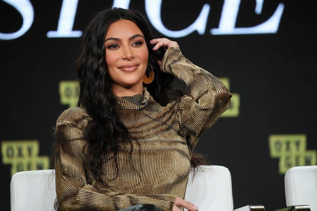 Kim Kardashian portrait AFP