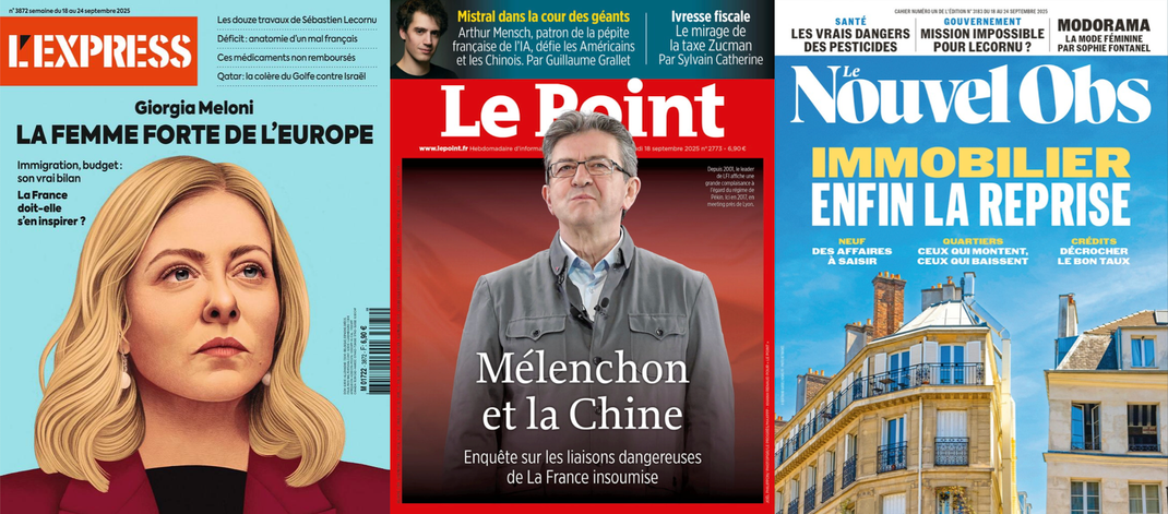 Dans vos hebdos cette semaine