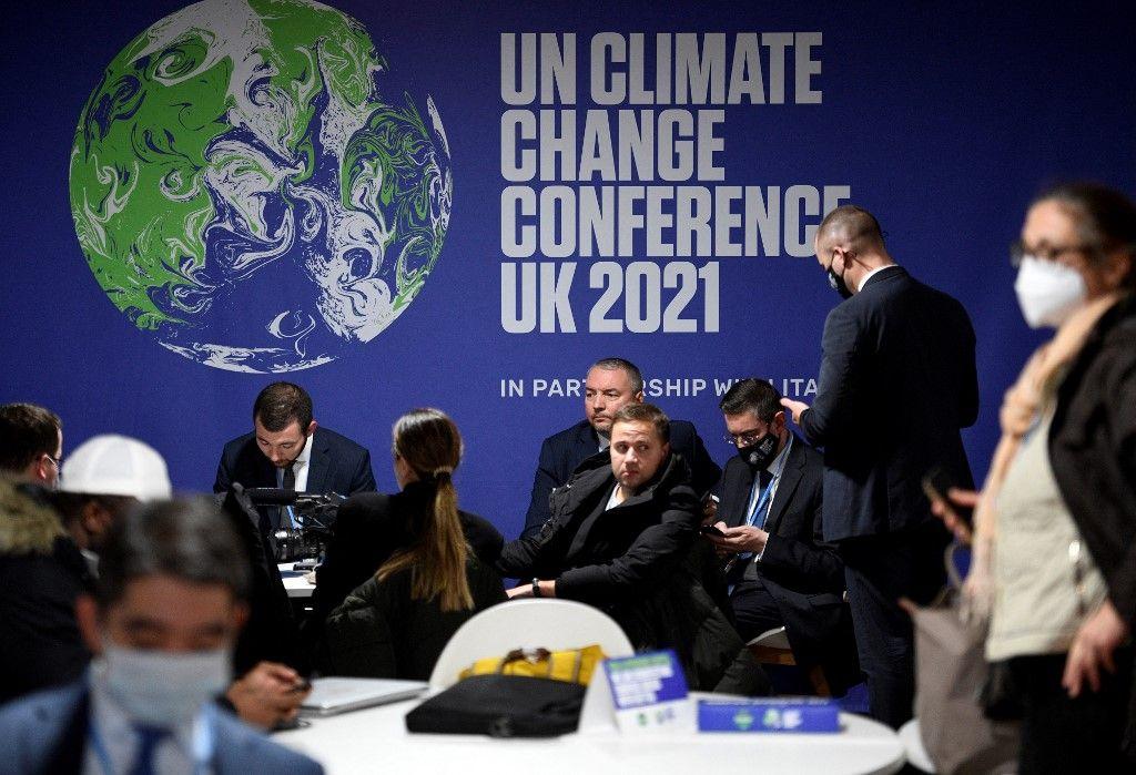 COP26 logo AFP