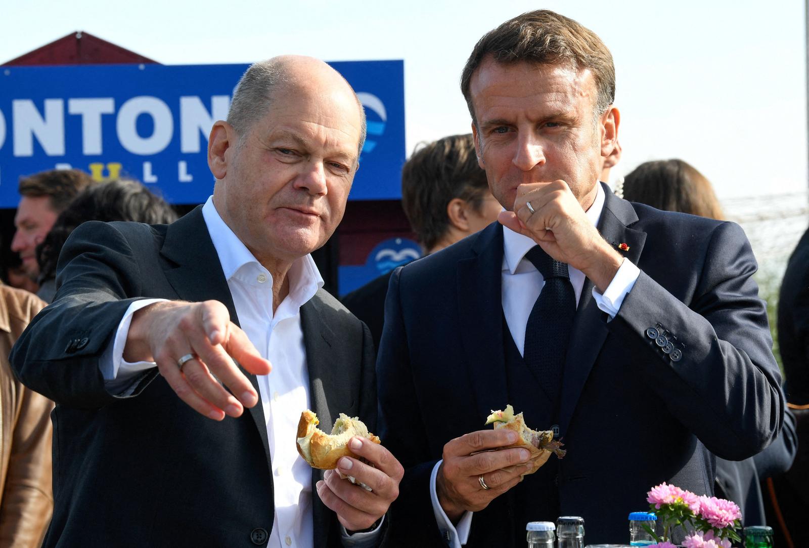Macron Scholz AFP
