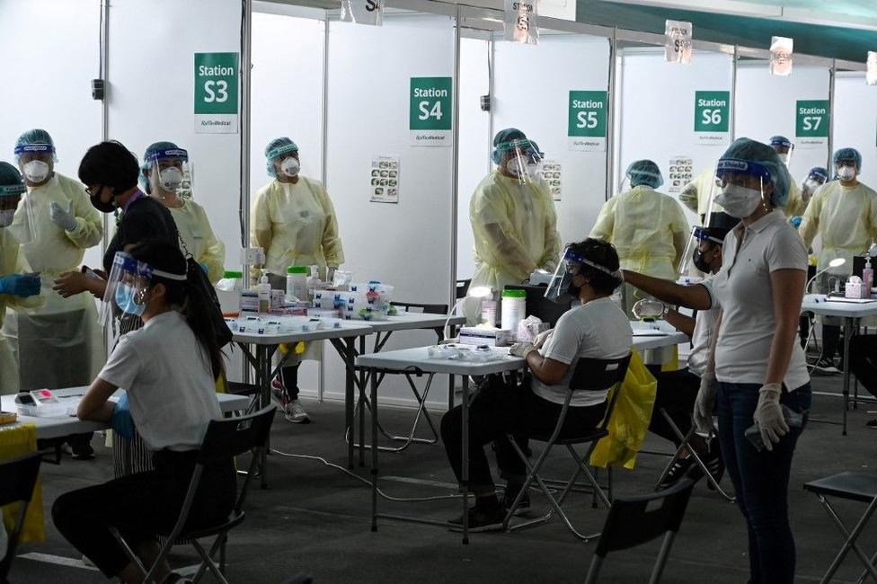 Singapour Covid-19 AFP