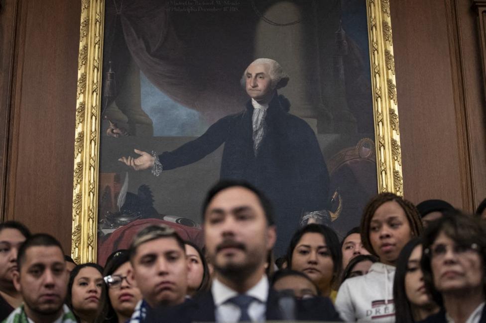 Un portrait de George Washington aux Etats-Unis. (Image d'illustration)