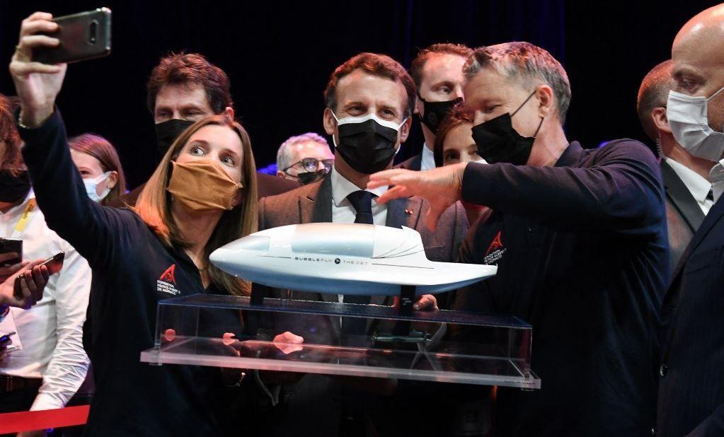 Emmanuel Macron VivaTech AFP