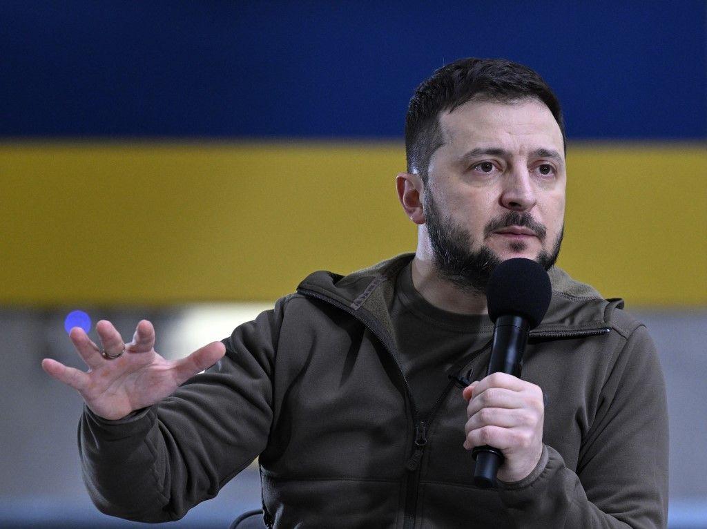 Volodymyr Zelensky AFP