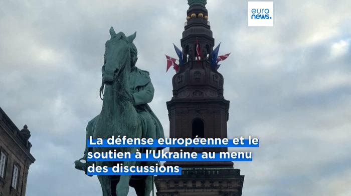 Sommet européen sous haute surveillance anti-drônes à Copenhague.
