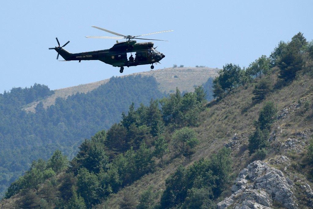 hélicoptère Alpes-Maritimes AFP