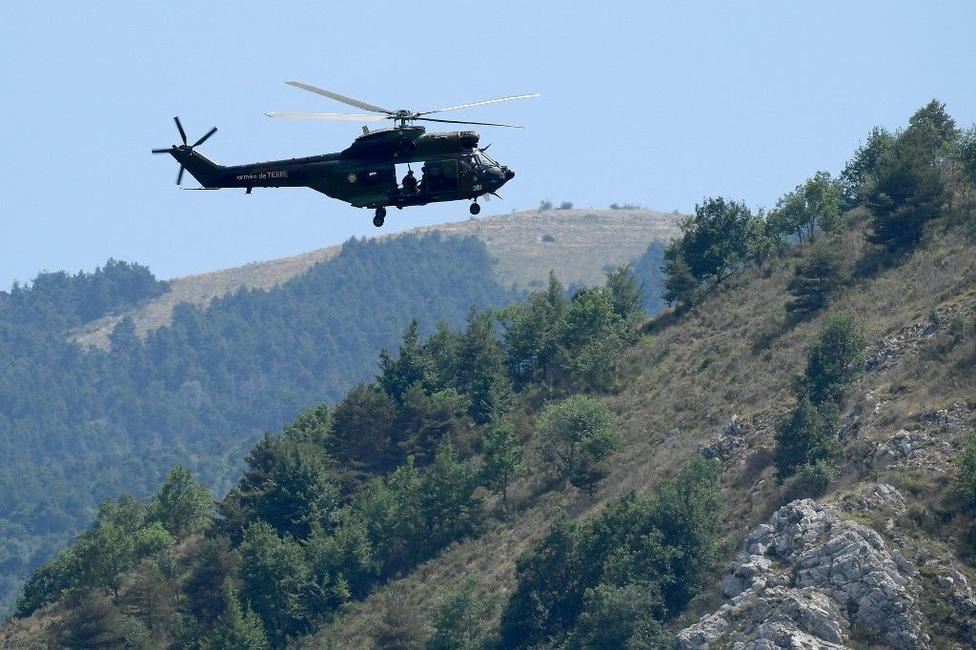 hélicoptère Alpes-Maritimes AFP