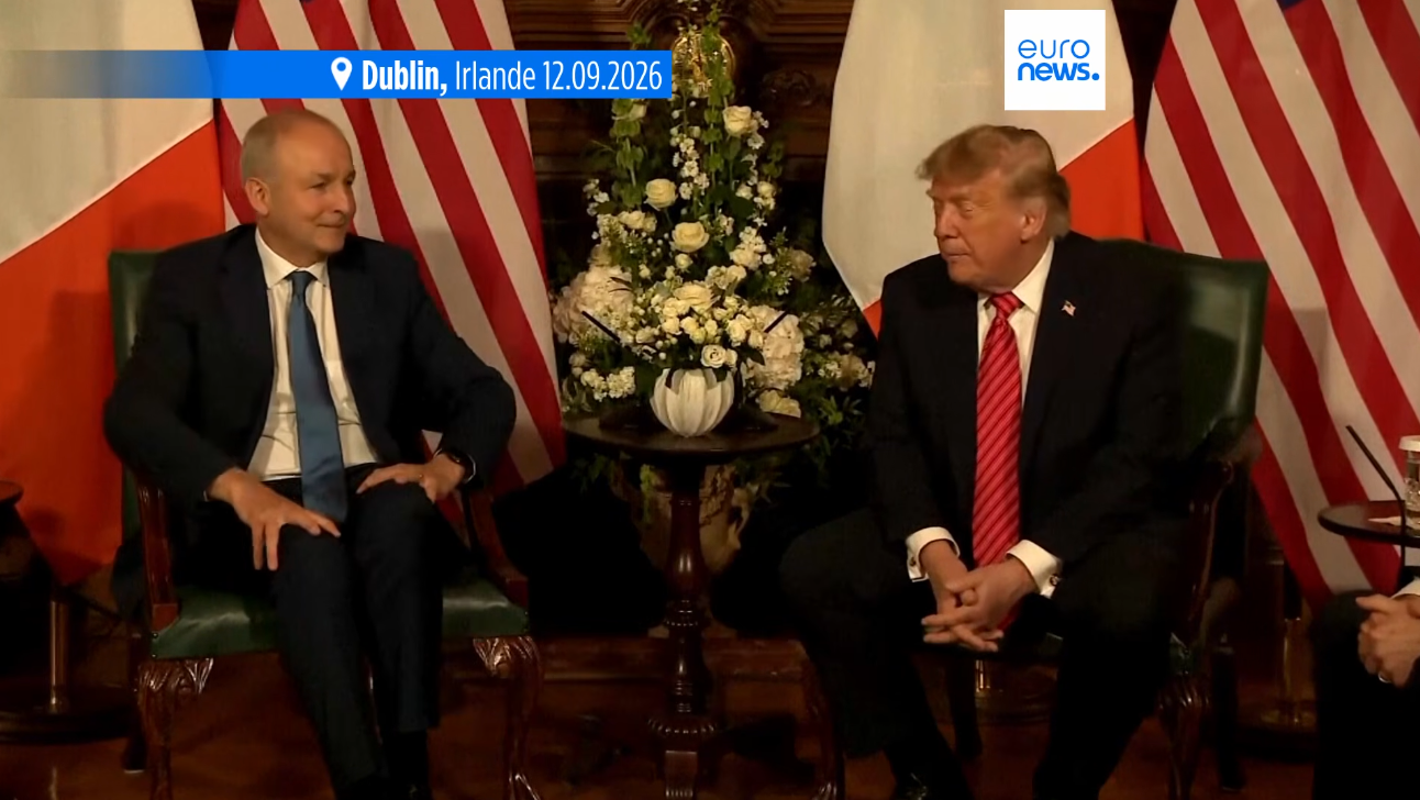 À Dublin, Trump se dit favorable à une Irlande « réunifiée »