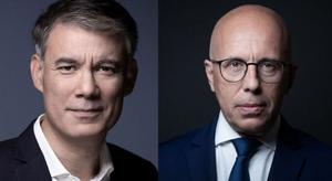 Olivier Faure Eric Ciotti AFP