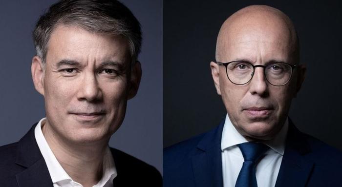 Olivier Faure Eric Ciotti AFP