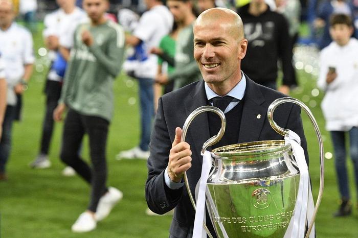 Zinédine Zidane Real Madrid AFP