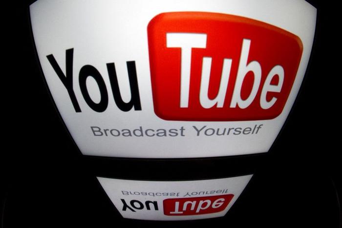 YouTube logo AFP