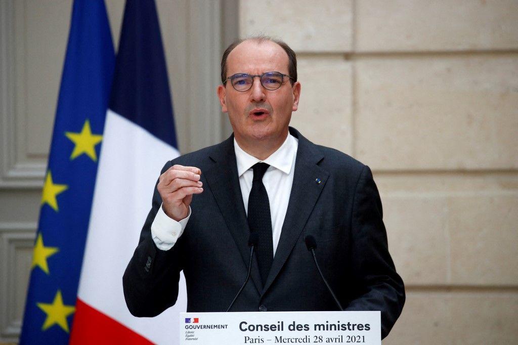 Jean Castex conférence de presse AFP