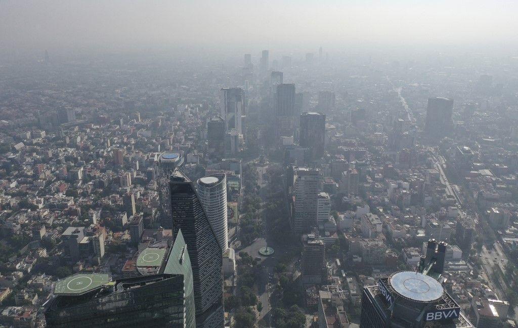 pollution ville air Mexico Mexique AFP