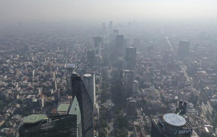 pollution ville air Mexico Mexique AFP
