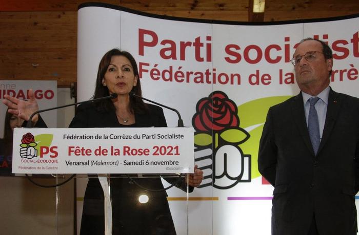 Ane Hidalgo François Hollande AFP