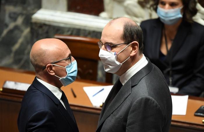 Eric Ciotti Jean Castex AFP
