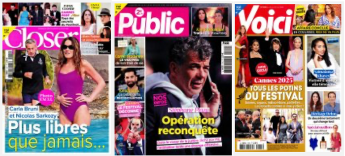 Unes des hebdos People