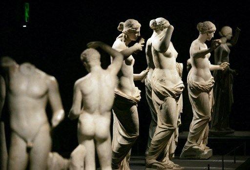 statues grecques - AFP