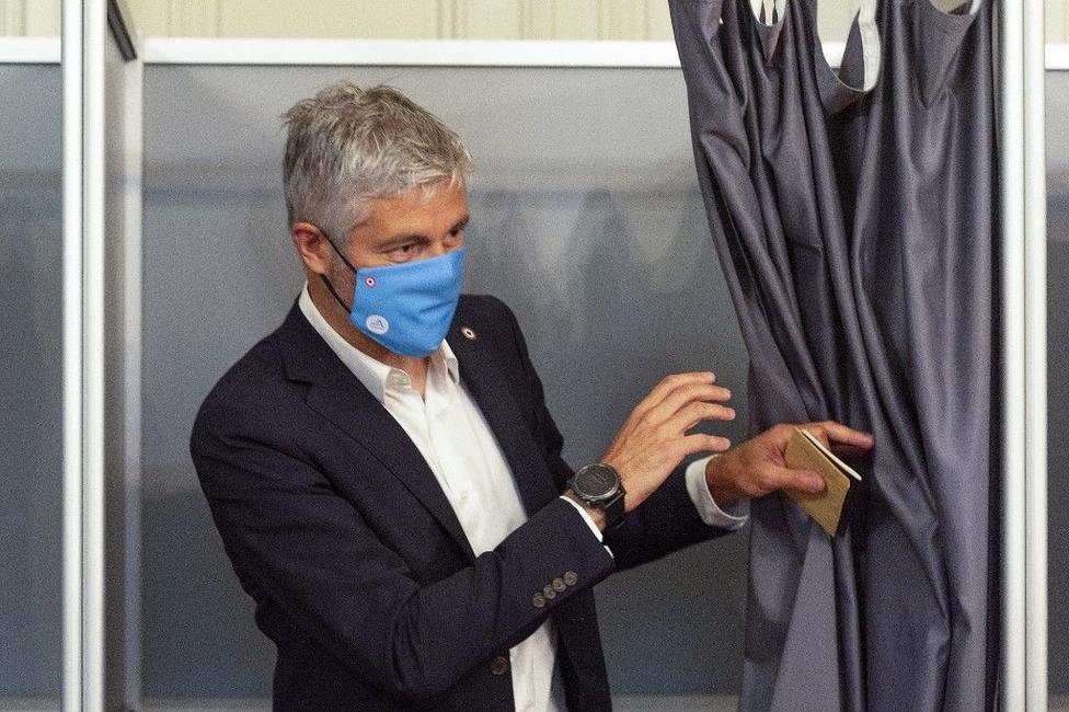 Laurent Wauquiez vote AFP