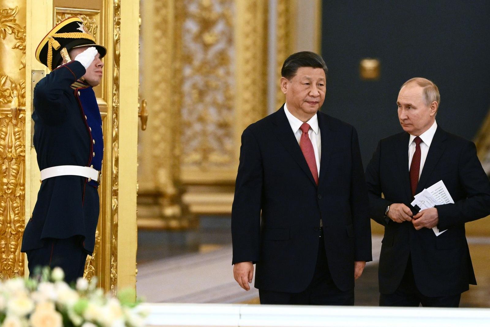 Xi Jinping et Vladimir Poutine