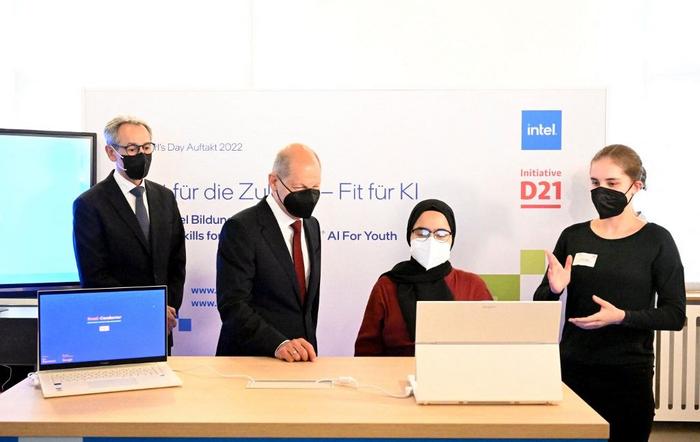 Allemagne Olaf Scholz digital AFP