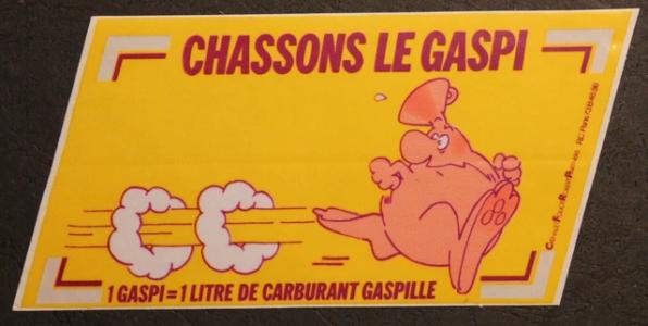 Campagne de lutte contre le gaspillage au moment du premier choc pétrolier