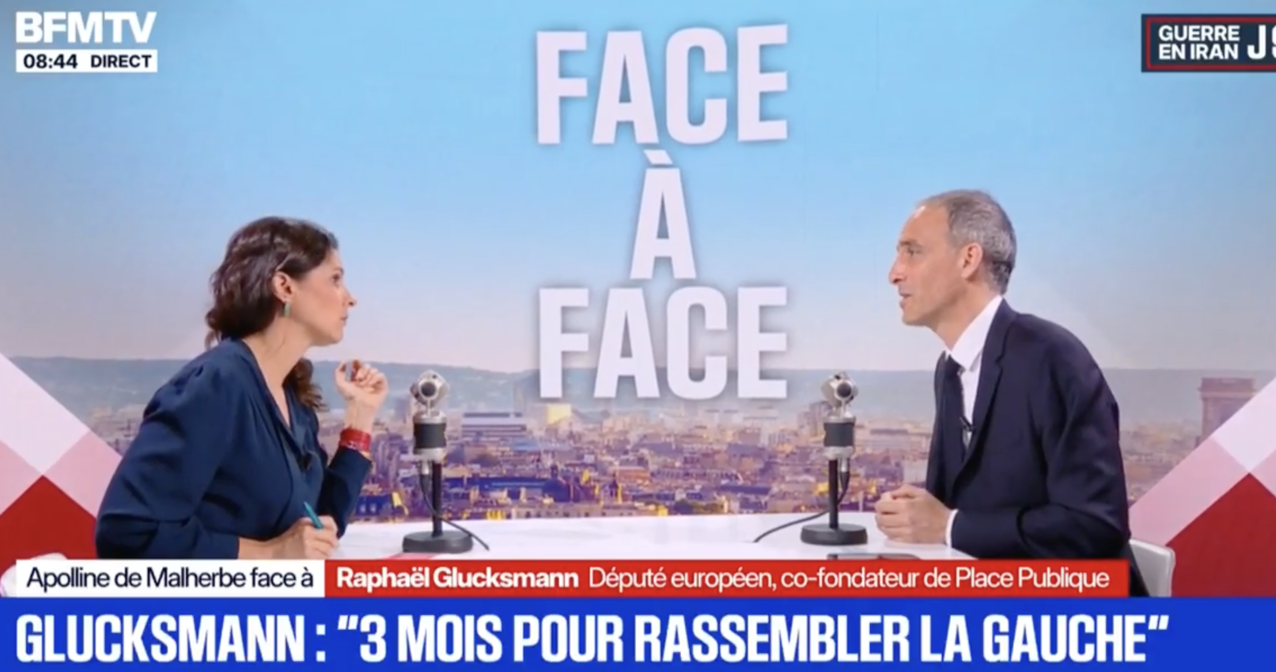 "Nouvelle France" contre "contrat patriotique" : Glucksmann tente l'ascension par la face "gauche républicaine"