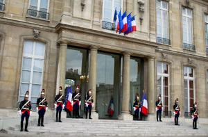 Le palais de l’Élysée où vit le Président de la République. (illustration)