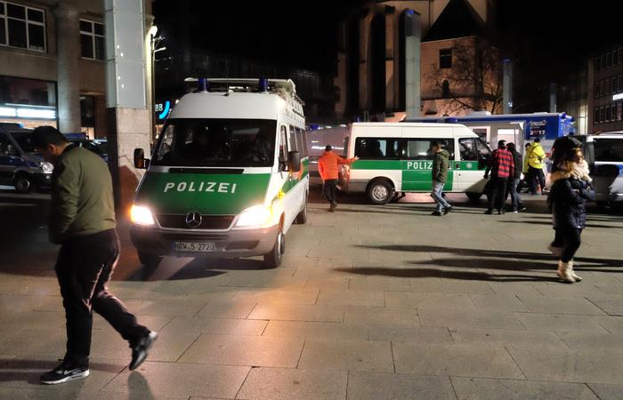 Des voitures de police en Allemagne