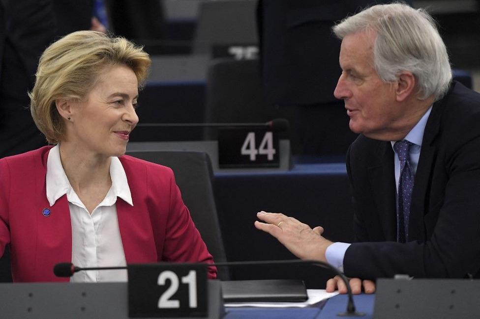 Michel Barnier Ursula von der Leyen AFP