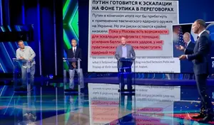 Sur le plateau de Svoya Pravda, dernier salon où l'on cause Armageddon...