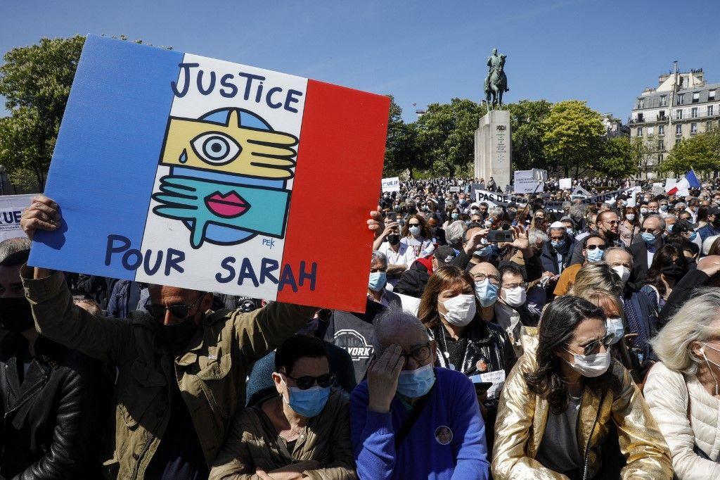Sarah Halimi manifestation AFP