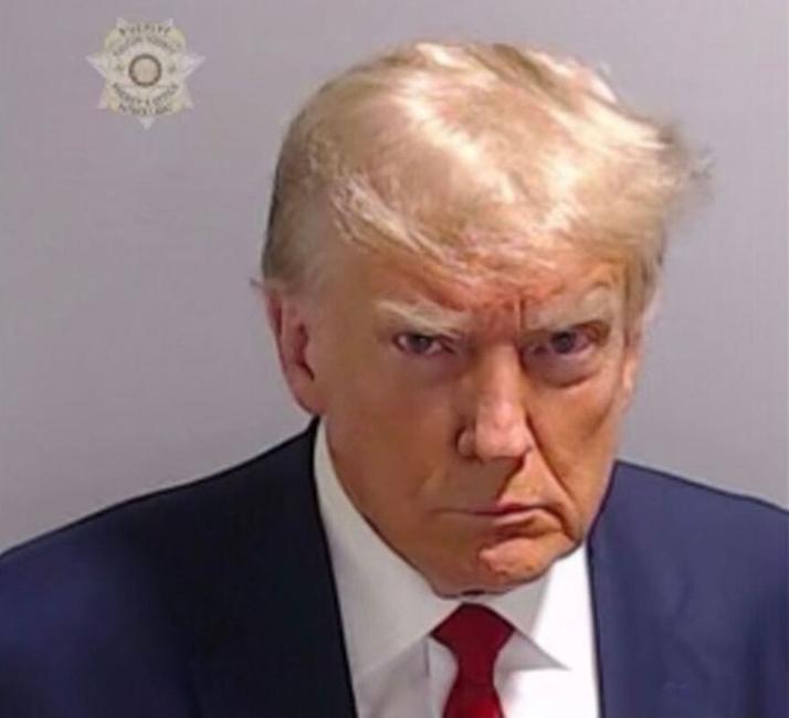 Donald Trump mugshot AFP