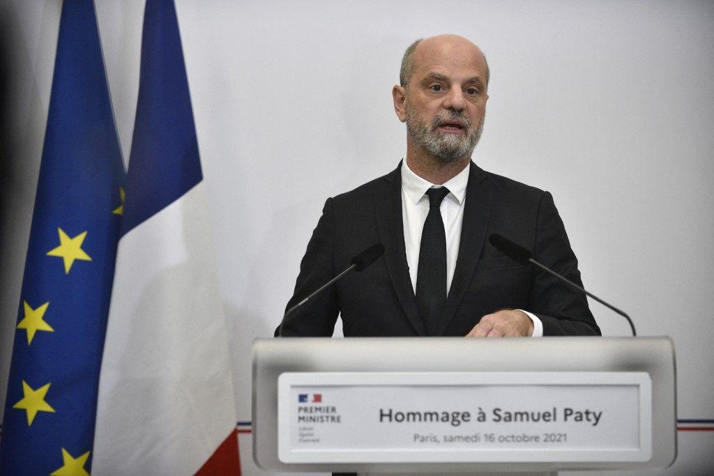 Jean-Michel Blanquer hommage Samuel Paty AFP