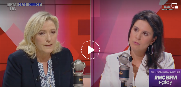 Marine Le Pen BFMTV