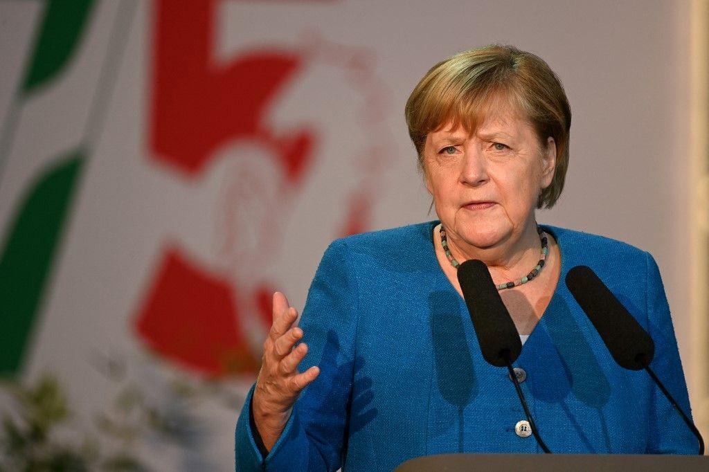 Angela Merkel AFP