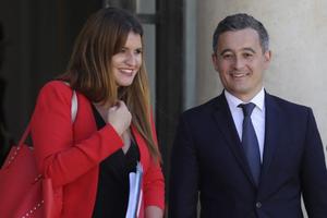 Marlène Schiappa Gérald Darmanin AFP