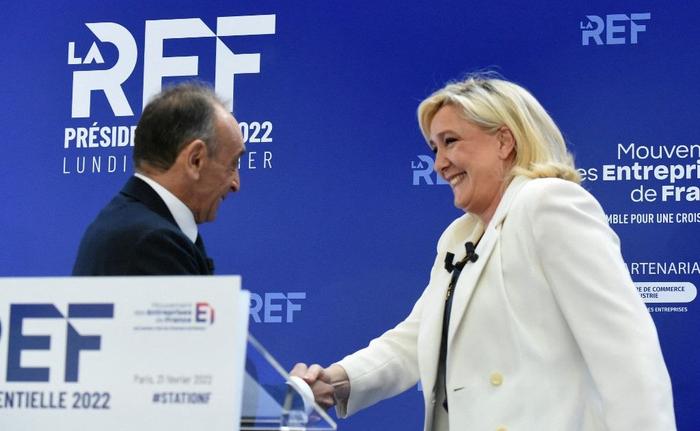 Eric Zemmour Marine Le Pen AFP