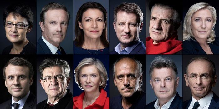 candidats élection présidentielle 2022 AFP