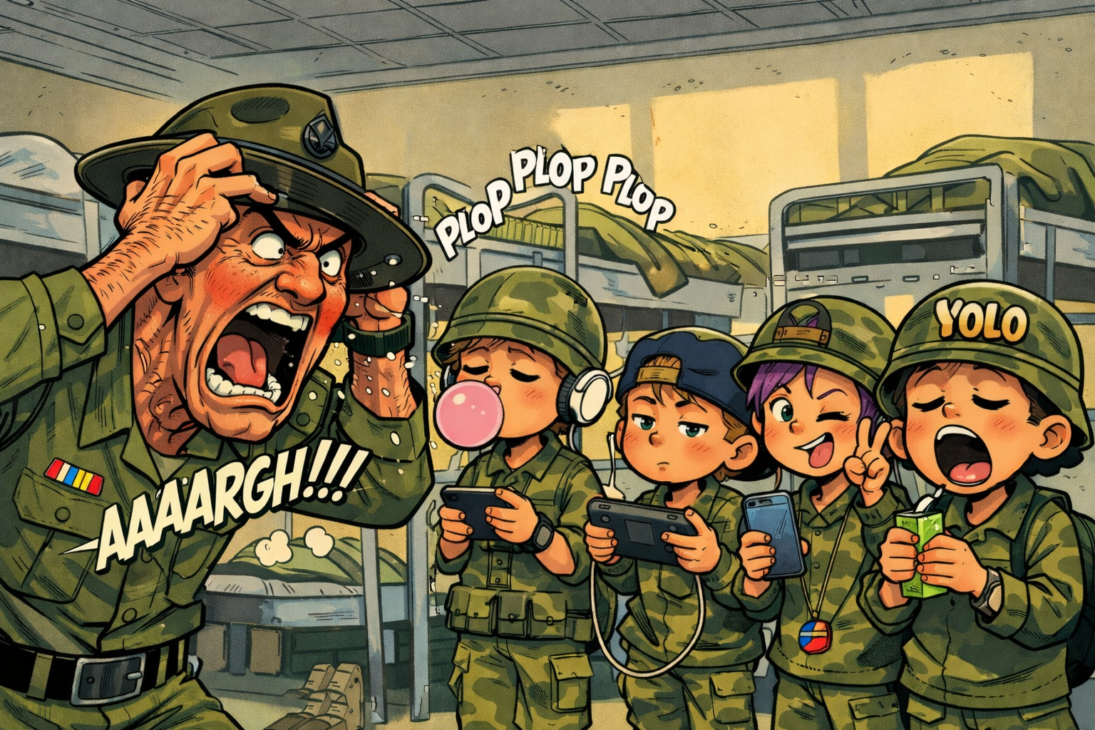 Nouveau service militaire : de Netflix au treillis, la génération Alpha sous les drapeaux