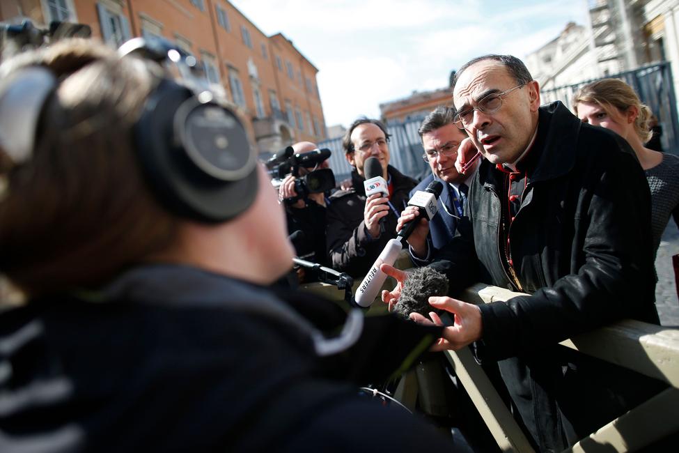 Le Cardinal Barbarin de Lyon