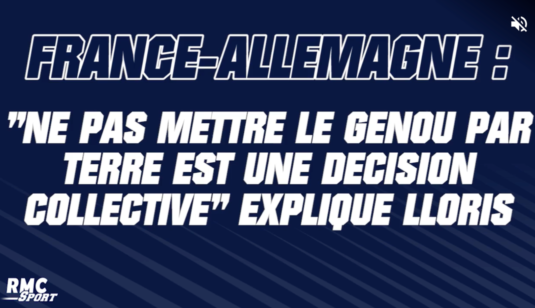 Hugo Lloris sur RMC Sport