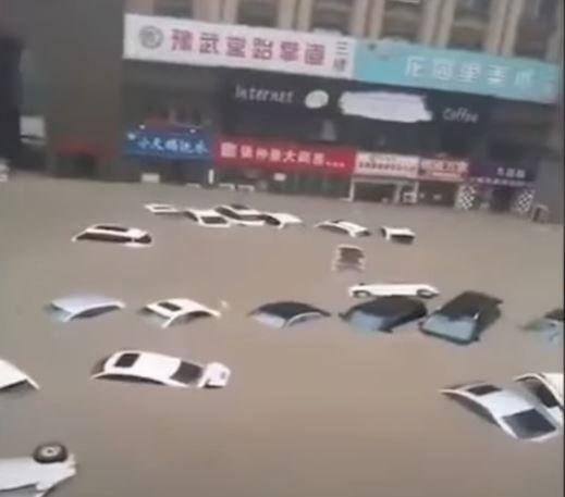 Chine inondations juillet 2021