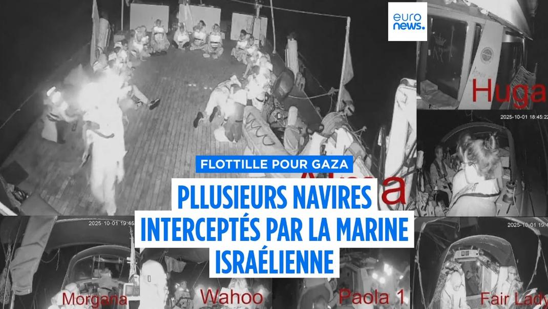Alors qu’une flottille internationale tentait d’acheminer de l’aide humanitaire vers Gaza, la marine israélienne a intercepté plusieurs bateaux dans la nuit du jeudi 2 octobre 2025.